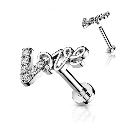 Piercing do brady Love (1,2 x 6 mm)