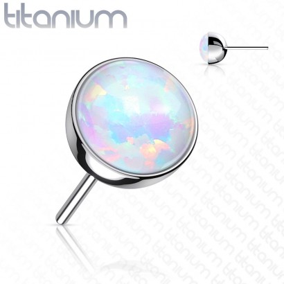 Kamínek k PUSH IN piercing do nosu TITAN (2 mm)