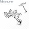 Piercing do brady / ucha TITAN (1,2 x 8 mm)