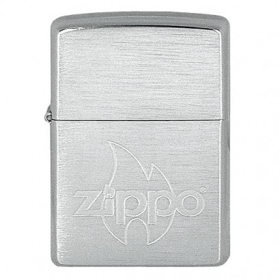 ZIPPO Baseball Cap Flame - benzínový zapalovač broušený