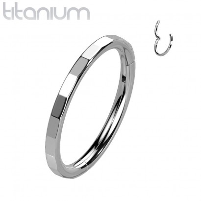 Segment kruh - helix / cartilage / tragus / septum piercing TITAN (1,2 x 8 mm)