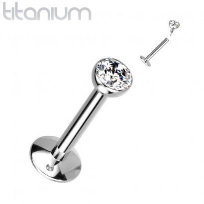 Piercing do brady titan (1,2 x 8 mm, kamínek 3 mm)