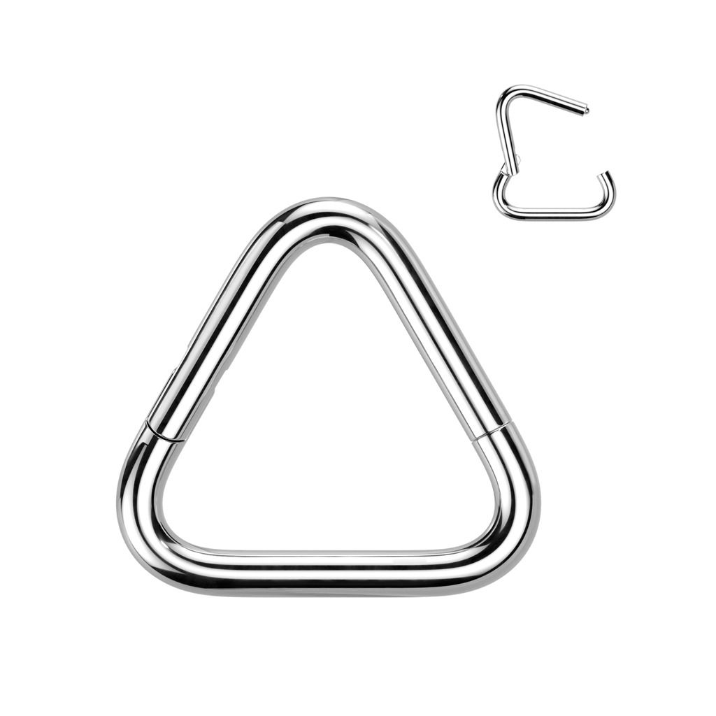 MARRE Piercing septum / helix / cartilage TITAN (1,2x 8 mm) - TIT1254-1208