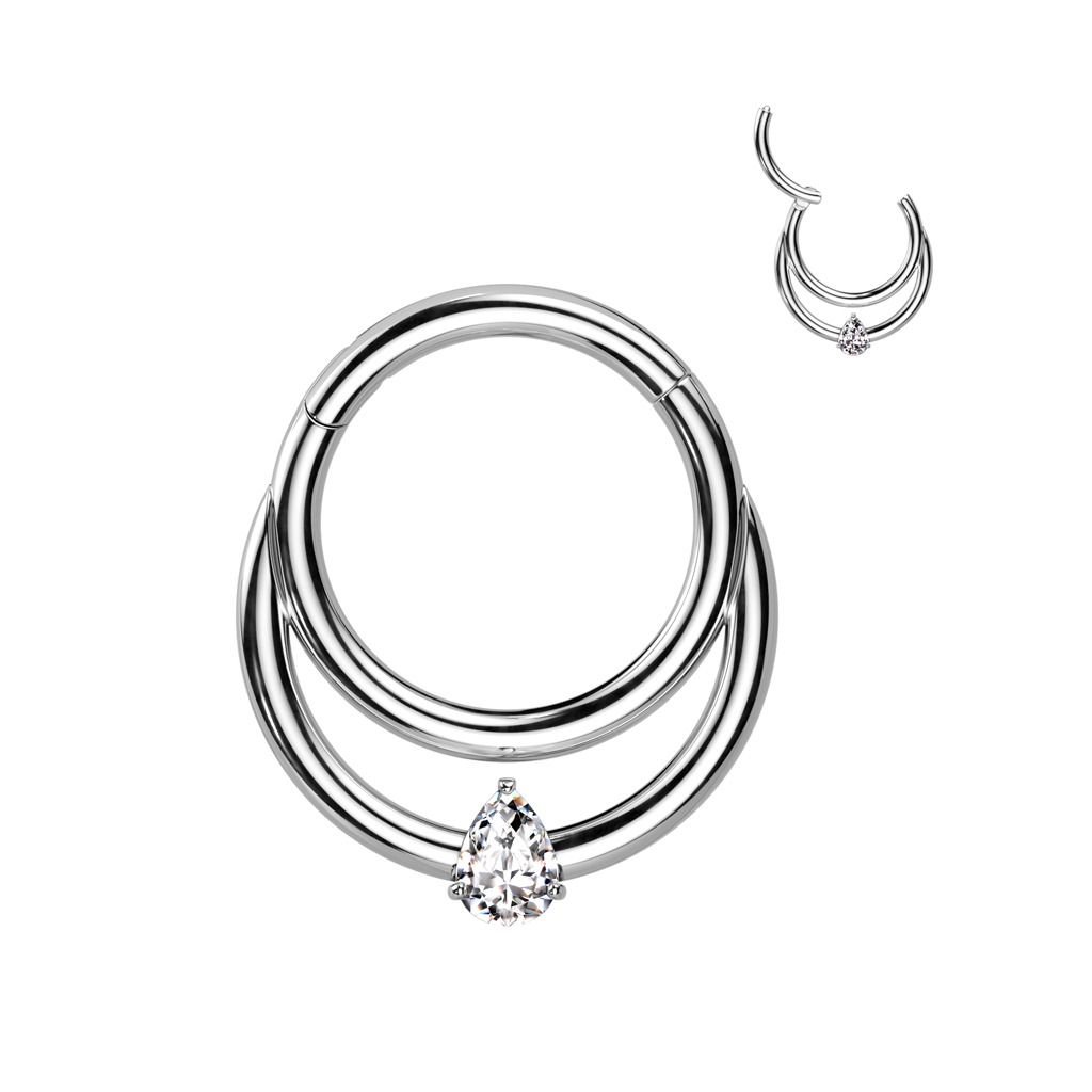 MARRE Piercing septum / helix / cartilage TITAN (1,2 x 10 mm) - TIT1258-1210