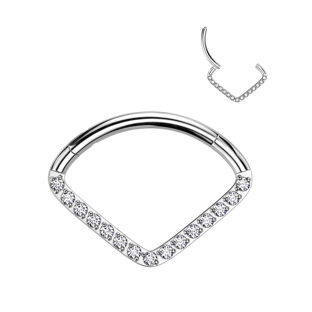 MARRE Piercing septum / helix / cartilage TITAN 1,2 x 10 mm - TIT1259-1210