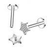 Piercing do brady - labreta TITAN, 1,2 x 8 mm