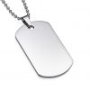 Vojenská známka - dog tag + kuličkový řetízek