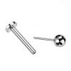 Piercing do brady - PUSH IN labreta TITAN