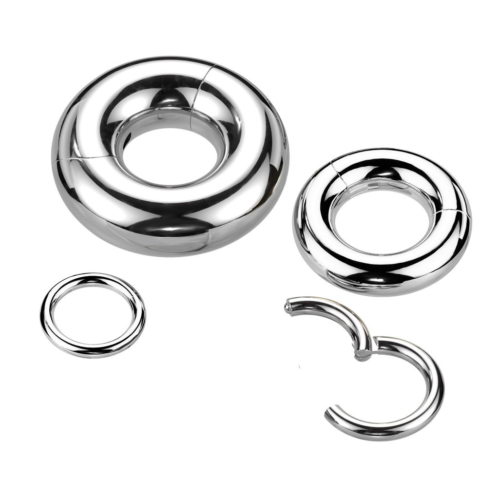 Šperky4U Piercing segment kruh TITAN (2,5 x 12 mm) - TIT1301-02512