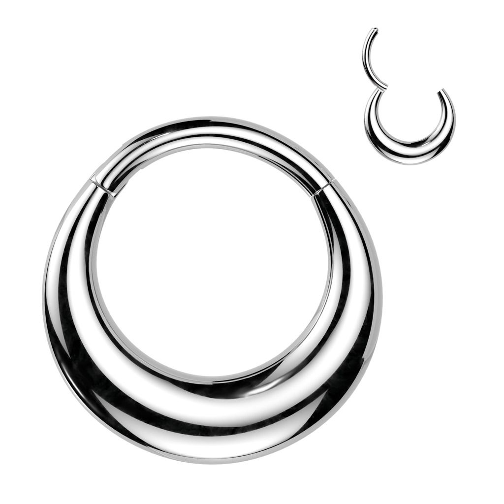 Segment kruh - helix / cartilage / tragus piercing (1,2 x 10 mm) - NS0064ST-1210