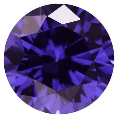 CZ Kubický zirkon - Tanzanite, 100 ks (1,00 mm)