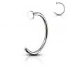 Piercing do nosu kruh (1,0 x 8 mm)