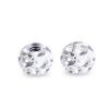 Náhradní kulička s krystaly Swarovski®, 4 mm, závit 1,2 mm (duhová)