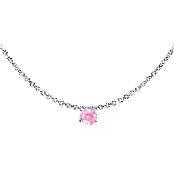 MARRE Náhrdelník chirurgická ocel s krystalem Swarovski NSSW01 rose