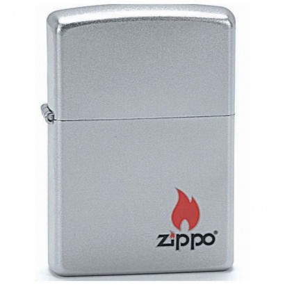 ZIPPO Logo - benzínový zapalovač matný