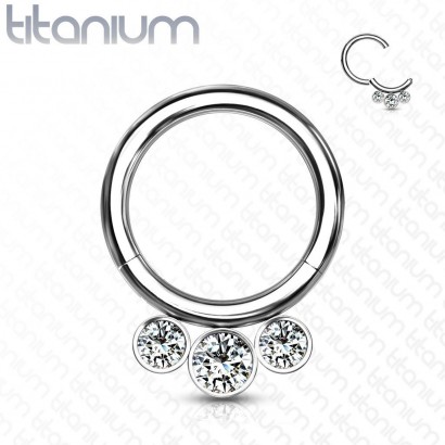 Piercing segment kruh TITAN, 1,2 x 8 mm