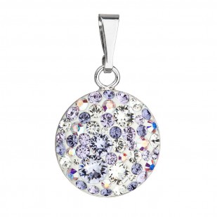 Stříbrný přívěsek s krystaly Swarovski 34225.3