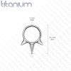 Piercing segment kruh TITAN s hroty 1,2 x 10 mm